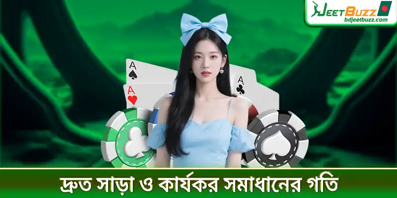 দ্রুত সাড়া ও কার্যকর সমাধানের গতি